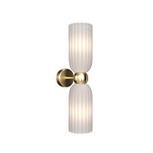 MOD302WL-02W  sienas lampa Antic balts stikls 2x40W E14 Maytoni