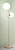 PT.BIRDS/ORO stāvlampa Birds zelta 3x40W E27 Ondaluce