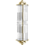 SIR-K-2 (Z) sienas lampa zelts pul. 1x40W E14 Kutek
