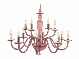 LP.PAGAN/12-BGN Lustra burgund. cristala PAGANINI D840mm H800mm 12x40W E14 Ondaluce