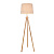 Z177-FL-01-BR stāvlampa Calvin brūna 1x60W E27 Maytoni