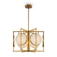 MOD099PL-06G griestu lampa Marmo zelta 6x40W E14 Maytoni