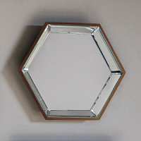 5055999217385 spogulis Pacific Hexagon (6pk) vara W350 x D35 x H305mm GL