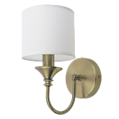 P01844BR ABU DHABI sienas gaismeklis zelta  1xE14 40W Cosmo Light