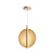 SO.JUIS/GR-AMBRA griestu lampa Juis zelta 450mm 24W 1380lm 3000K Ondaluce