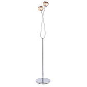 76123 stāvlampa Aerith hroms/stikls 2 x 28W G9 Endon