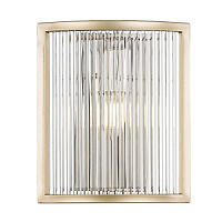 W0528-01A-V6AC Sergio sienas gaism. mat.zelts/kristāla  1x40W E14 H240mm W200mm ZUMA