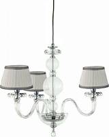 LP.BACH/3CP-CR Lustra ar kupoliem BACH sudrabs 3x40W E14 Ondaluce