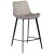 200490830 bāra krēsls Hype pelēks velvets/melnas kājas H:91cm Dan-Form