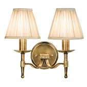 63654 Stanford Sienas lampa vec.misiņš  2x40W E14  INTERIORS 1900