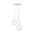 MOD321PL-03W griestu lampa Basic Form balta 3x40W E14 Maytoni