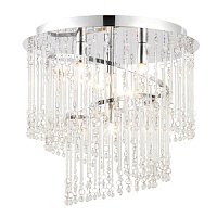 68698 plafons Camille 4lt stikls 4 x 28W G9 Endon