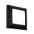 61218 sienas gaisma Severus melns/stikls LED 190lm 3000K IP65 Saxby