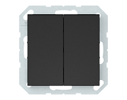 P510-020-02 slēdzis 2v mat.melns QR1000 Vilma
