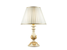 LT.AGATA/AO galda lampa bez kupola Agata ziloņkaula 1x40W E14 Ondaluce