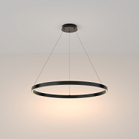 MOD058PL-L42B3K griestu lampa Rim melna LED D800 3000lm 3000K Maytoni