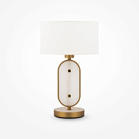 MOD099TL-01G galda lampa Marmo mat.zelta/marmora 1x40W E27 Maytoni