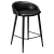 300800640 bāra krēsls Dual melna eko āda/melnas kājas H:81cm Dan-Form