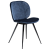 100800240 krēsls Cloud tumši zils velvets/melnas kājas Dan-Form