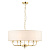 70561 Nixon 6 Люстра WHITE /бронза 6x40W E27 D550 LIGHTING BRANDS