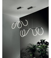 SO.LINE/PC-NERO Lustra LINE melna 43W