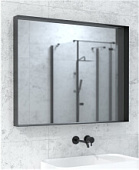 VICTORIA spogulis melns rāmis 600x800 IP44 MCJ