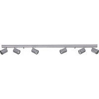 6608 EYE SPOT SILVER Потолочный Светильник серебр. 6x35W GU10 119mm NW