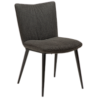 100685130 krēsls Join melns audums/melnas kājas Dan-Form