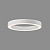 P3742174B Plafons ALISO Balts LED 1x50W 3000K 4945lm D600mm ACB