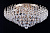 DIA120-09-G  Lustra zelta/kristāls 9x40W E14 Maytoni