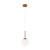 MOD321PL-01G1 griestu lampa Basic Form zelta/balts kupols 1x40W E14 Maytoni