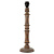 90571 galda lampa bez kupola Elijah pelēka 40W E27 Endon