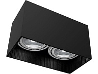 9316 GROOVE Gaismeklis melns 2xGU10 ES111 10W LED NW