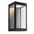 82013 āra sienas lampa Dean melna/stikls 11W LED 400lm 4000K Endon