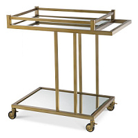 116089  galdiņš BEVERLY HILLS  bronza krāsa 78X46X73.5CM EICH