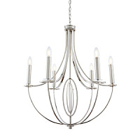 WHISTLE-6NI lustra Whistle niķelis 6 x 60W E14 Endon