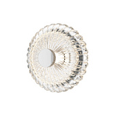 MOD555WL-L4CH4K sienas lampa Amulet stikls/hroms LED 50lm 4000K Maytoni