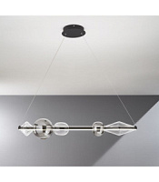 SO.KIRK/NERO Griestu gaismeklis melns 42W LED 3000K 2060lm  ONDALUCE