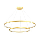 PL210503-800+1200-GD CARLO lustra zelta LED 65W 4000K 3900lm ZUMA