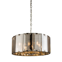 61294 griestu lampa Clooney dūmakains stikls 8x40W E14 Endon