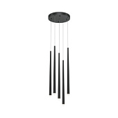 MOD132PL-L28BK2 griestu lampa Cascade melna LED 2300lm 4000K Maytoni