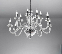 LP.BACH/12SP-CR Lustra bez kupoliem BACH hroms 12x40W E14 Ondaluce