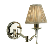 63658 Stanford Sienas lampa misiņš 1x40W E14  INTERIORS 1900