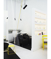 71679903 MIB 6  Griestu gaismeklis melns 8W GU10 Nordlux