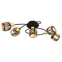 5435-2 Потолочный светильник бронза 2x40W E14 GLO FR