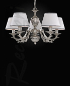 L.9830/5 NICHEL PARALUME BIANCO Lustra 5x40W E14 RA