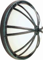 9006 ngg CERVINIA Plafons melns D30 1x60W E27 IP54 LNADA