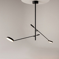 MOD070CL-L15B3K1 griestu lampa Fad melna LED 15W 800lm 3000K Maytoni