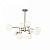 MOD221-PL-08-N Lustra Erish niķelis/balta 8x40W E14 Maytoni