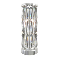 MOD043TL-02CH galda lampa Punter hroms/stikls 2x60W E14 Maytoni
